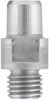 Nipple, 6-.75mm metric thread, for Lyman Great Plains Rifle, Trade Rifle & InvestArm rifles, musket cap, stainless steel, requires a well centered hammer cup!

Cone length: 0.440" Thread journal length: 0.195"  Overall length: 0.635" Diameter of base: 0.307" 